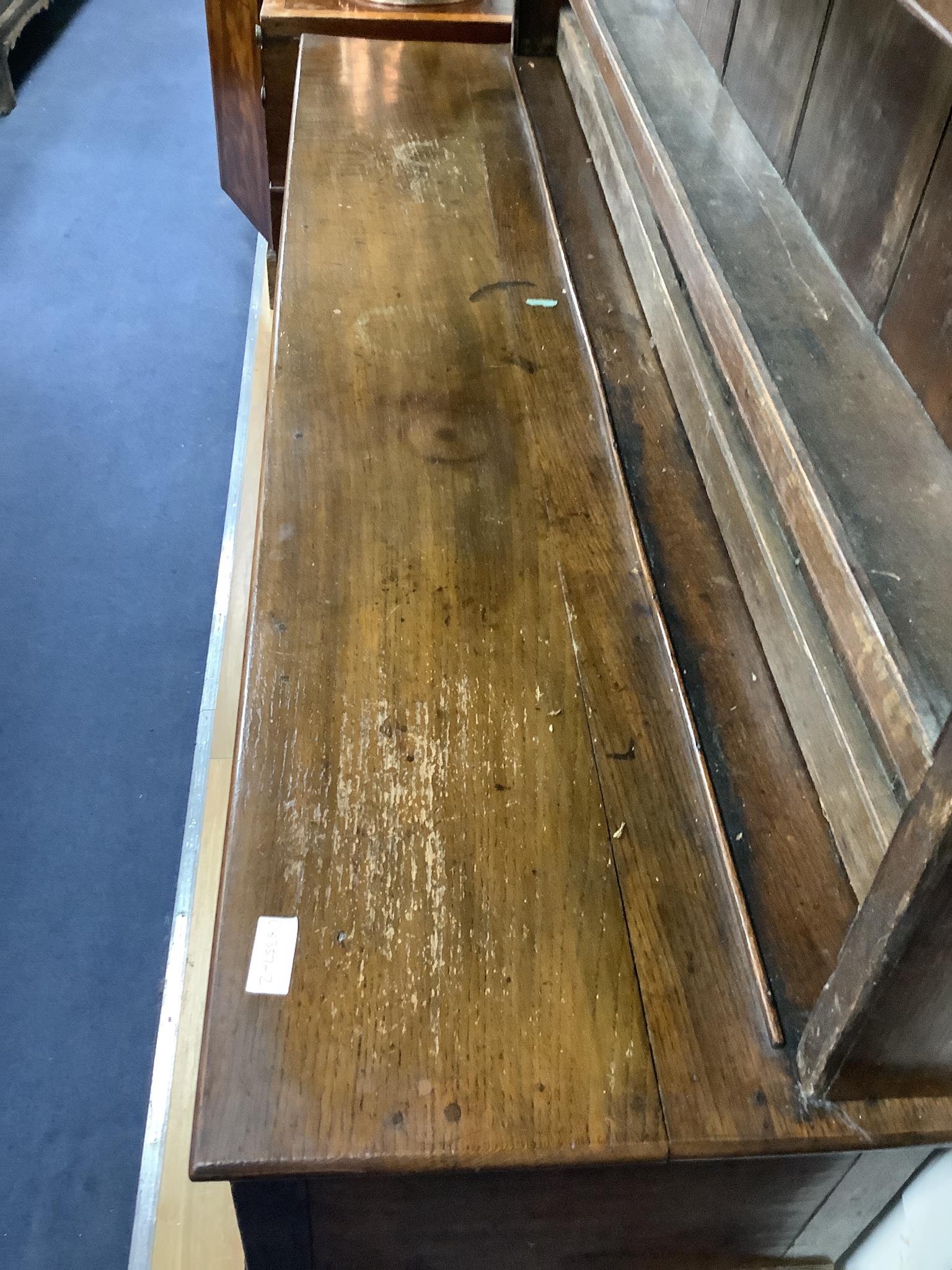 A mid 18th centuy oak dresser